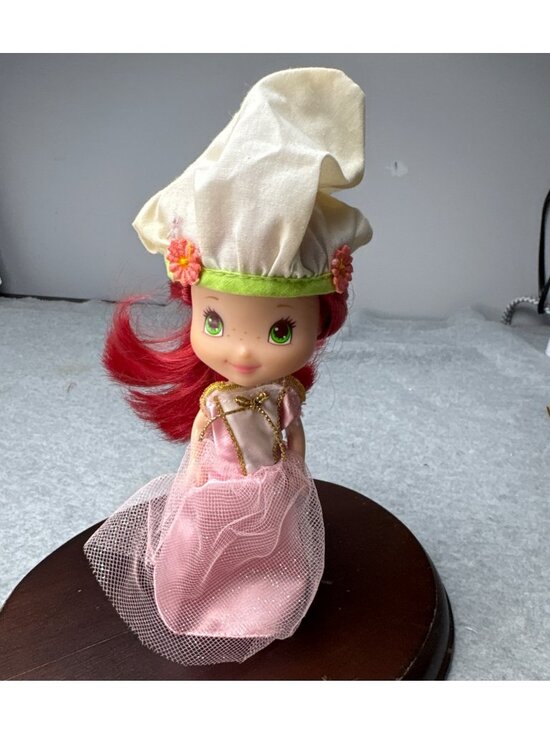 Hasbro Other - 2008 Hasbro Strawberry Shortcake Mini Doll Red Hair Pink Outfit 6"